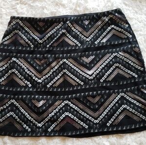 EXPRESS Women's Sequenced Mini Skirt